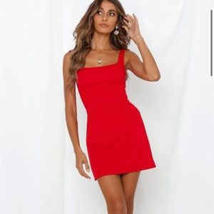 Red Mini Dress